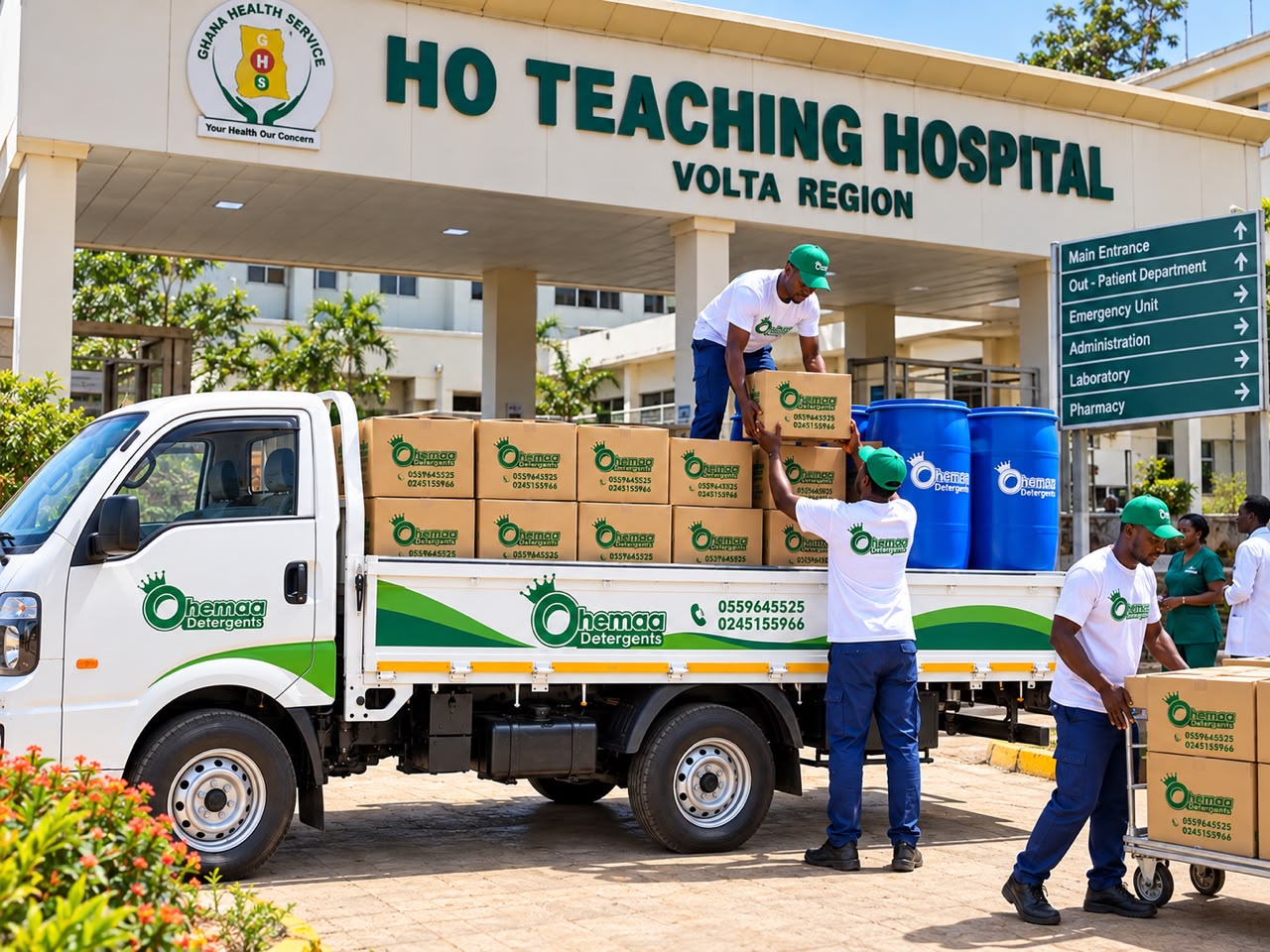 Ohemaa delivery service - package ready